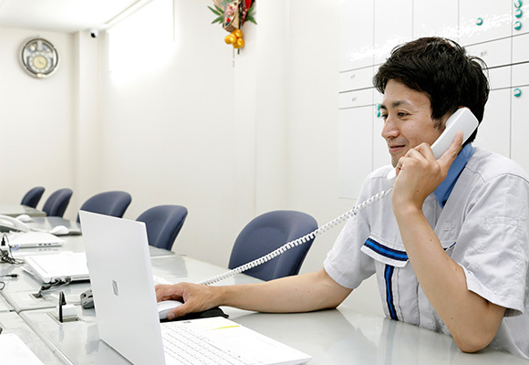 写真：担当者からのご連絡